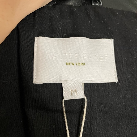 WALTER BAKER Leather Puffer Jacket - Picture 10 of 16